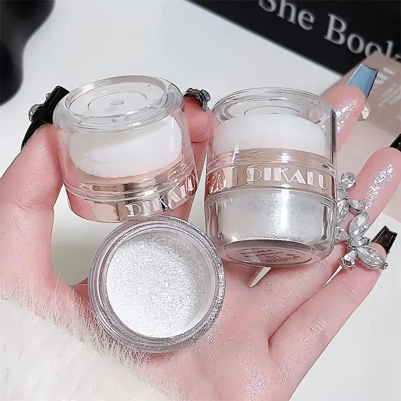 Glitter Fairy Highlight Pat Powder Bride Wedding Highlight Powder Body Glitter Powder To Create Sparkle Makeup,for Gift/Party
